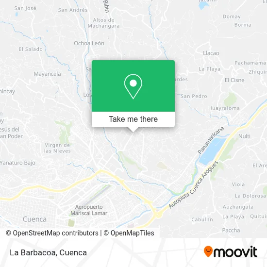 La Barbacoa map