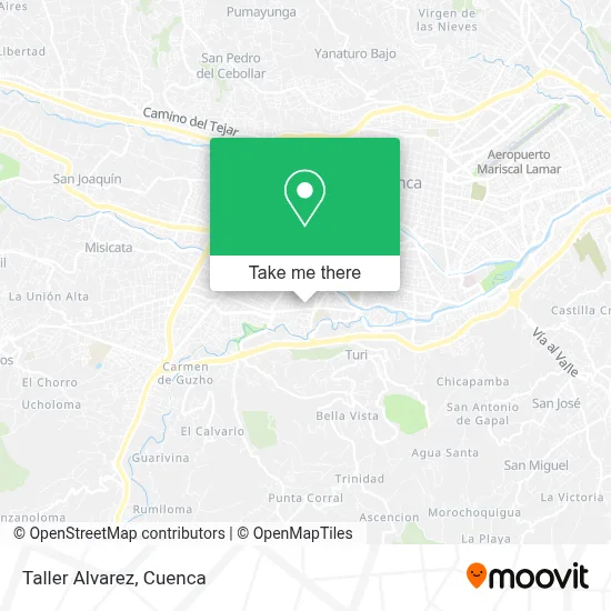 Taller Alvarez map