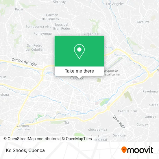Ke Shoes map