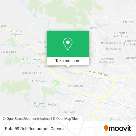 Ruta 59 Deli Restaurant map