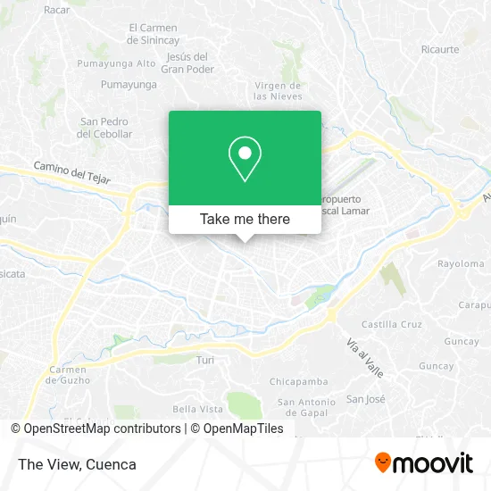 The View map