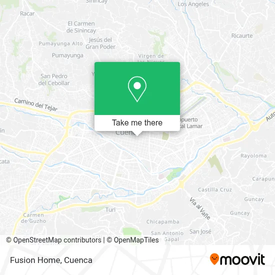 Fusion Home map