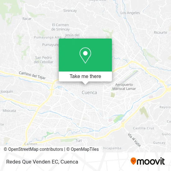 Redes Que Venden EC map
