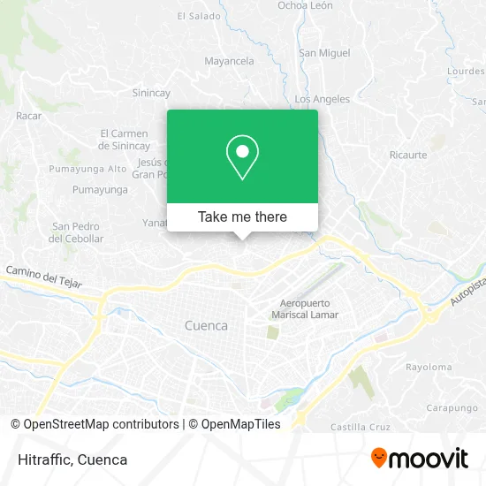 Hitraffic map