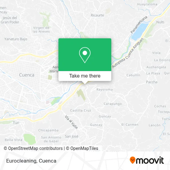 Eurocleaning map