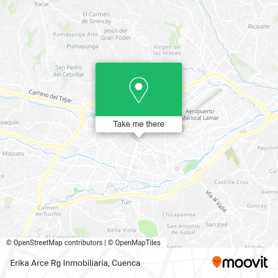 Erika Arce  Rg Inmobiliaria map