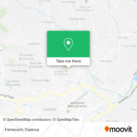 Ferrecom map