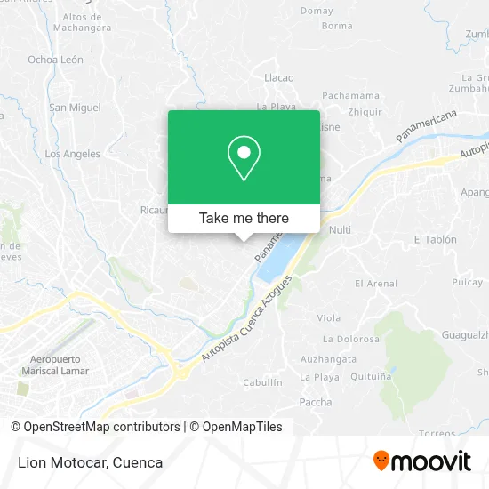 Lion Motocar map