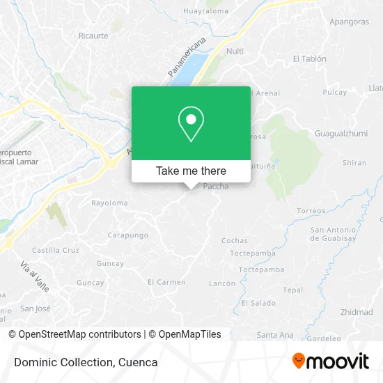 Dominic Collection map