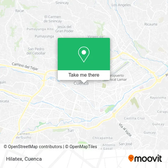 Hilatex map
