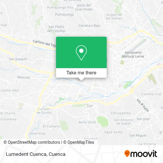 Lumedent Cuenca map