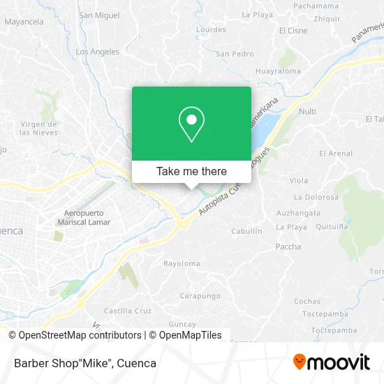 Barber Shop"Mike" map