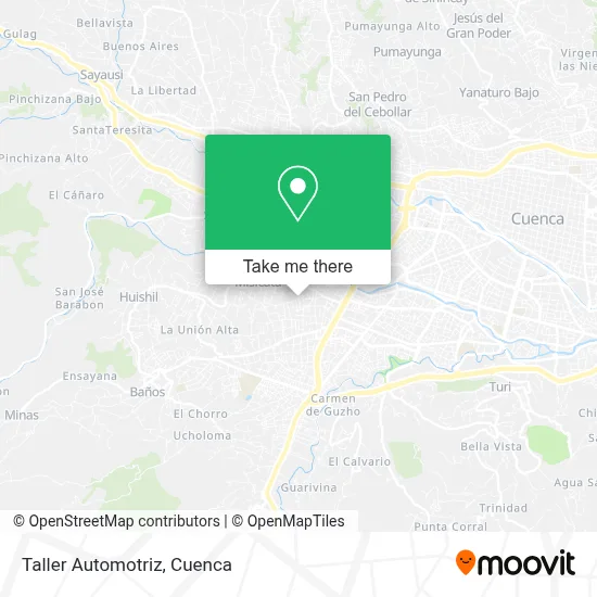 Taller Automotriz map