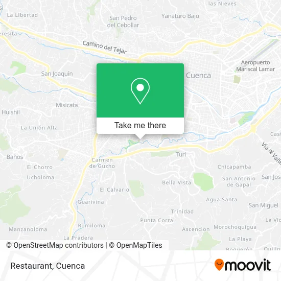 Restaurante map