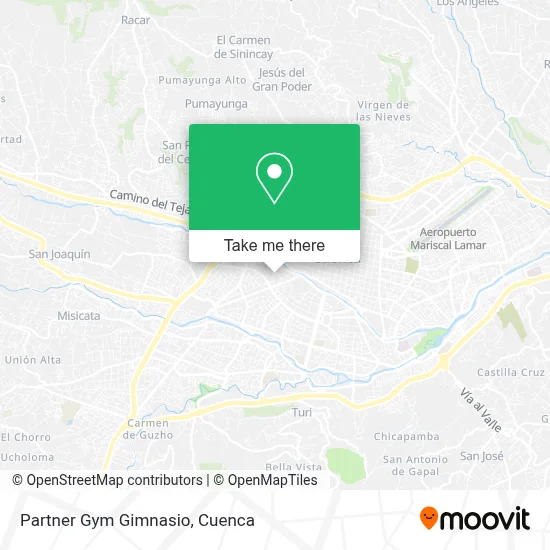 Partner Gym Gimnasio map