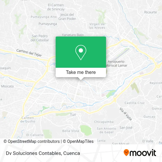 Dv Soluciones Contables map