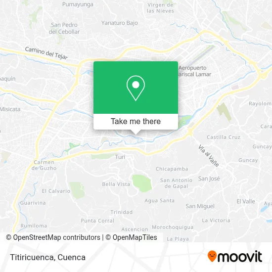 Titiricuenca map