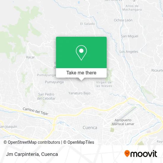 Jm Carpintería map