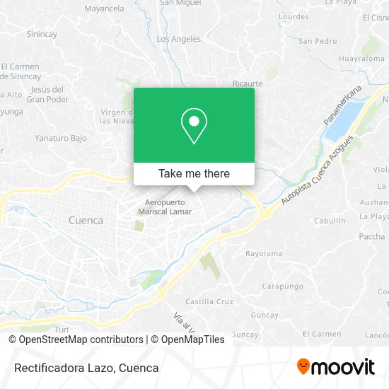 Rectificadora Lazo map