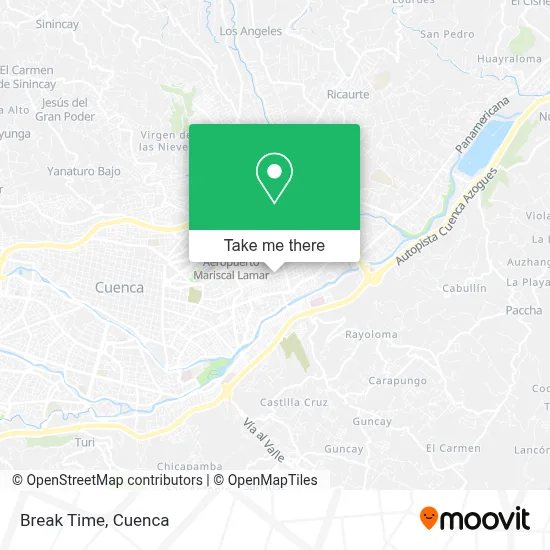 Break Time map