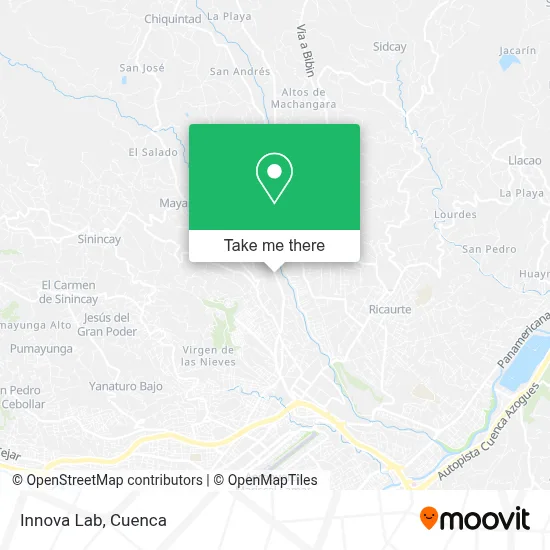 Innova Lab map