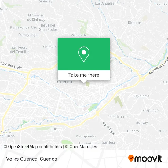 Volks Cuenca map