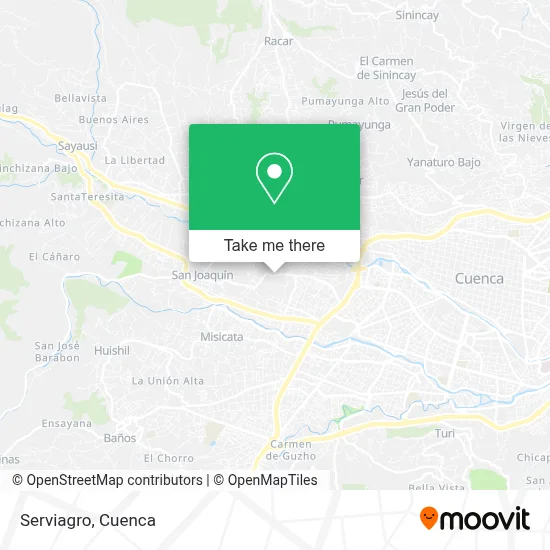 Serviagro map