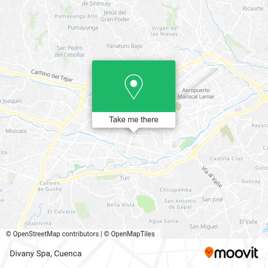Divany Spa map