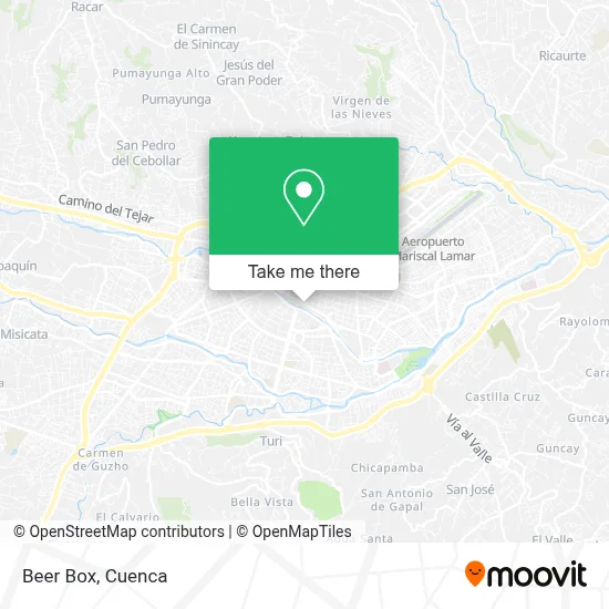 Beer Box map