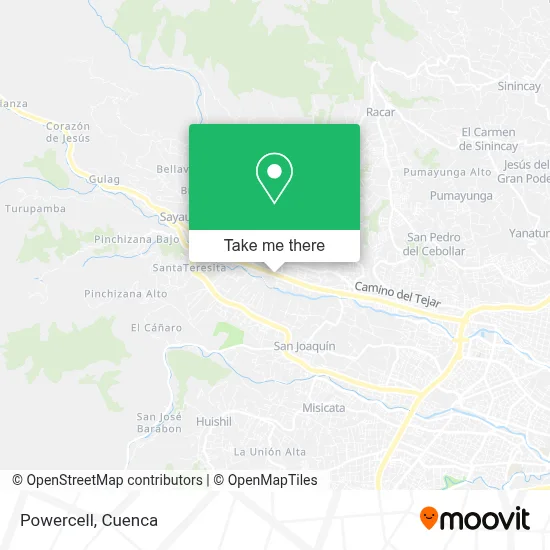 Powercell map
