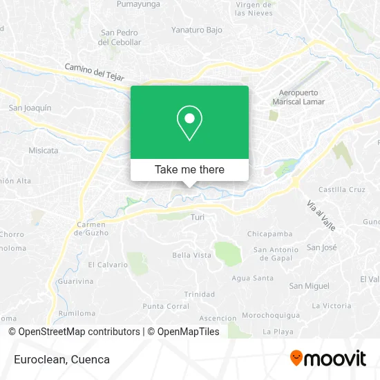 Euroclean map