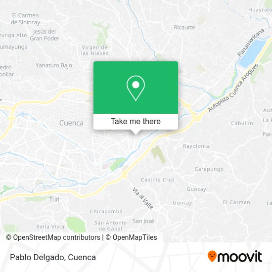 Pablo Delgado map