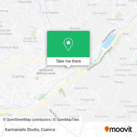Karinanails Studio map