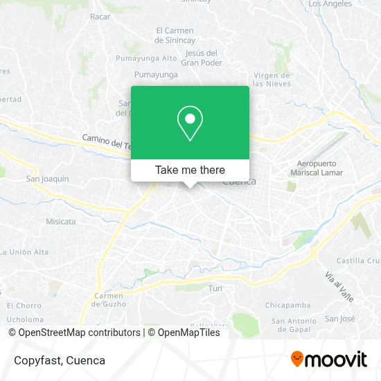 Copyfast map
