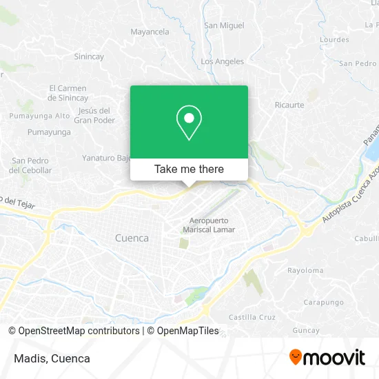 Madis map