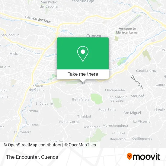 El Encuentro map