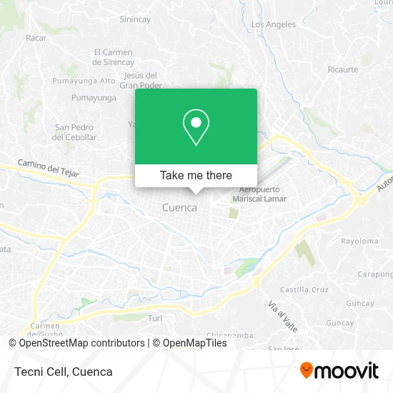 Tecni Cell map