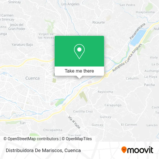 Distribuidora De Mariscos map