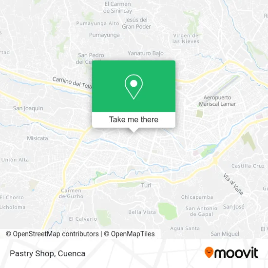 Pastry Shop map