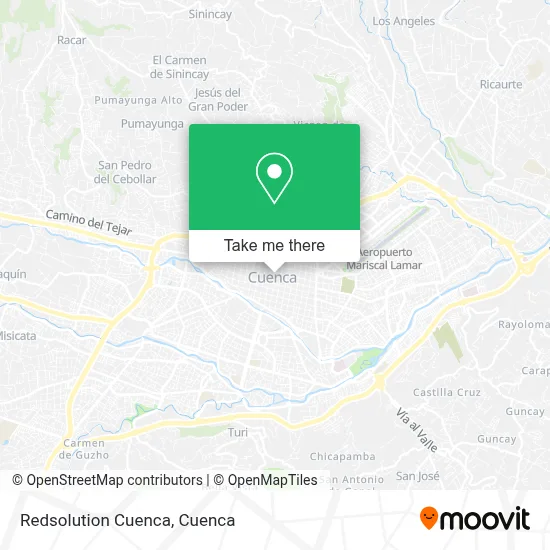 Redsolution Cuenca map