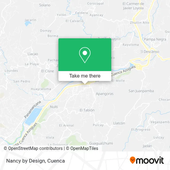 Nancy by Design map