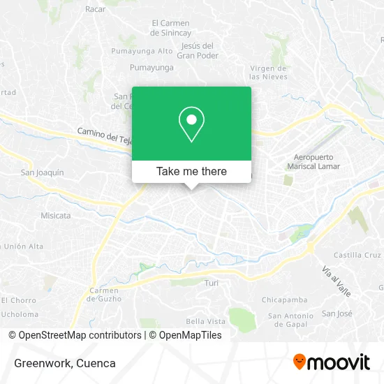 Greenwork map