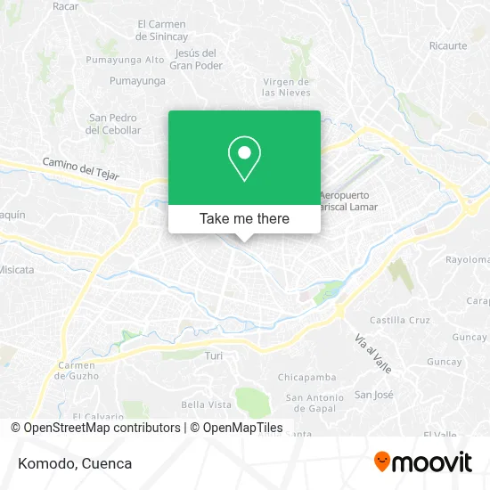 Komodo map