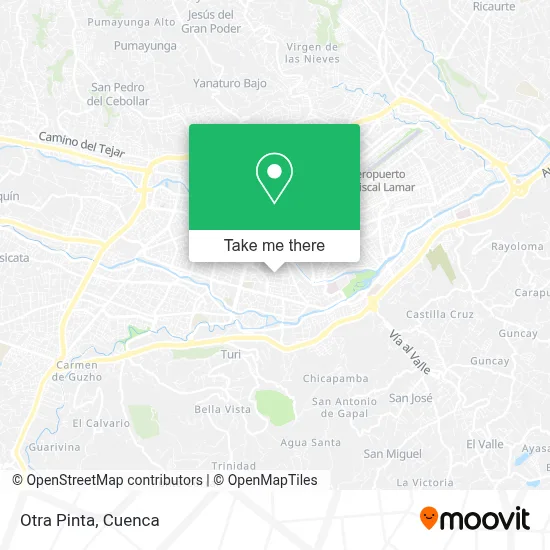 Otra Pinta map