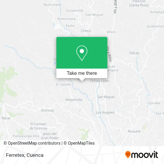 Ferretex map