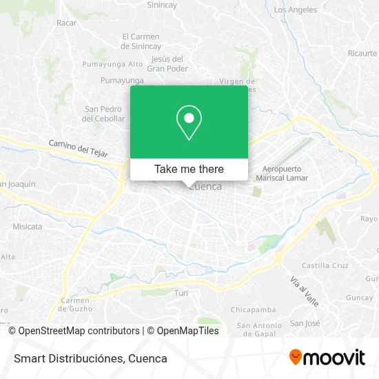 Smart Distribuciónes map