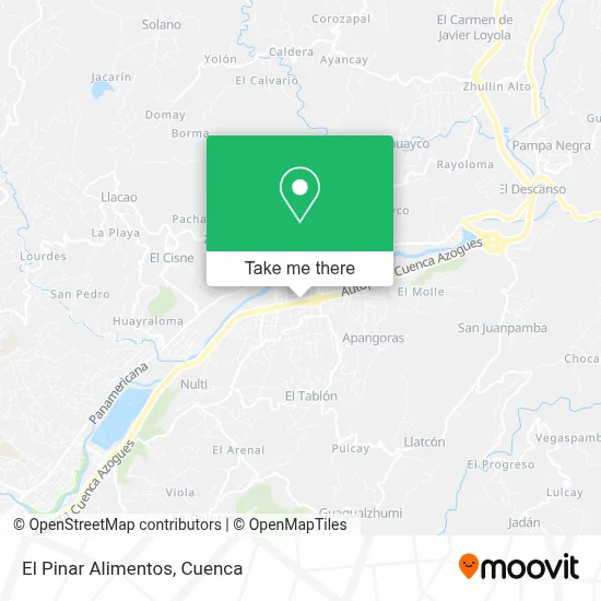 El Pinar Alimentos map