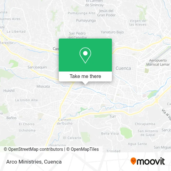 Arco Ministries map