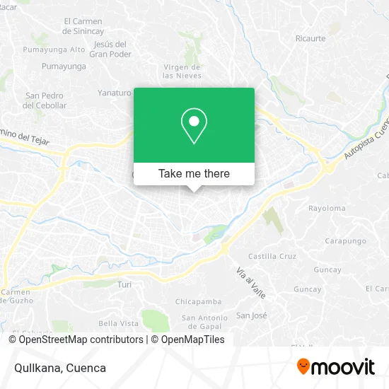Qullkana map
