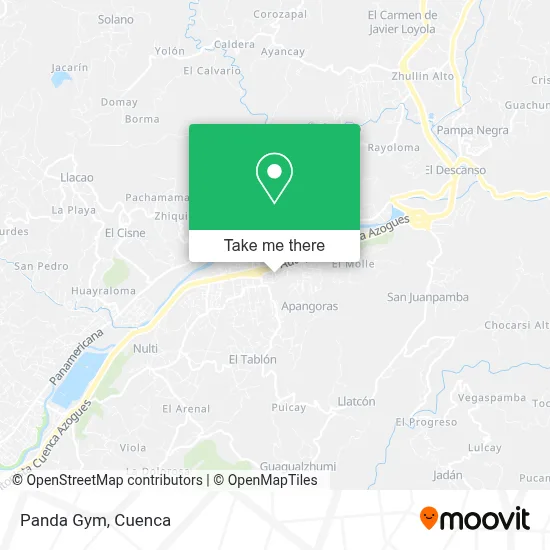 Panda Gym map